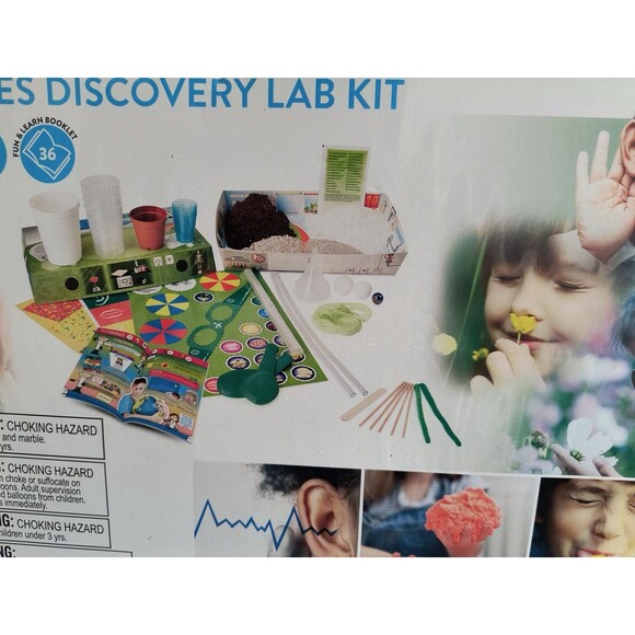 Popular Science 5 Senses Discovery Lab Kit Educational Kids Interactive - Picture 5 of 9